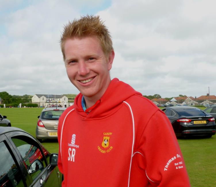 Scott Richards plays cricket for Carew